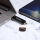 Внешний SSD Transcend ESD310 128GB черный, Dual‑port USB‑C/A 10Gbps, до 1050 МБ/с, для iPhone15/16/17, Android - Уценка - изображение 5
