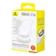 Павербанк з бездротовою зарядкою Qi 15W Baseus 10000mAh 22.5W EnerFill FM11 Ultra-Mini Magnetic 2в1 QC3.0+PD3.0 (P1008210E213-00) White - зображення 7