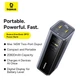 Павербанк для ноутбука Baseus EnerGeek GP12 20800mAh 145W 2USB/2Type-C Портативний зовнішній акумулятор Power Bank (P10082109813-00) Black - зображення 12
