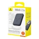 Павербанк з бездротовою зарядкою Qi 15W Baseus 10000mAh 22.5W EnerFill FM11 Ultra-Mini Magnetic 2в1 QC3.0+PD3.0 (P1008210E123-00) Black - изображение 6