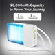 Павербанк Baseus 20000 mAh 22.5W EnerFill FC51 Bipow 2 Pro Зовнішній акумулятор PowerBank з швидкою зарядкою QC3.0+PD3.0 та Type-C кабелем (E0027700) White - зображення 10