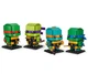 Конструктор LEGO Brick Headz Фігурки Черепашок-ніндзя (40878) - изображение 3