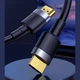 Кабель Baseus Cafule HDMI 4K to HDMI 4K 2m Black (CADKLF-F01) - изображение 7