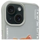 Etui Nimmy Glasses Cool Cat do iPhone 15 Grey (6971080310898) - obraz 4