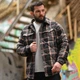 Демісезонна Куртка Woodcutte Terion в клітинку 2XL коричнево-чорна - зображення 4