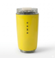 Термокружка SMEG Wall Mug з подвійними стінками та поворотною кришкою Жовта - зображення 2