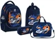 Шкільний набір 4 в 1 Kite Education Hot Wheels SET_HW25-724S (рюкзак, пенал, сумка для взуття, текстильна сумка) - зображення 1