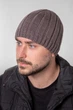 Чоловіча шапка біні в'язана Braxton "Варг" на флісі Темна кава 56-58 000040389 - изображение 1