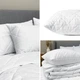 Подушка Ideia Antistatic Sleep 50х70 см чохол зі стібкою та блискавкою штучний пух у сумці 8-36060 - зображення 4