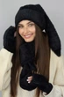 Шапка жіноча Braxton БанніБіні One Size Чорний (7259) - изображение 1