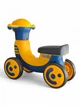 Детский толокар Scooter Candy 6188 с музыкой и подсветкой возраст от 1 года Yellow-Blue - изображение 2