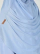 Хіджаб Готовий Цільний Tesettur Turban Ecardin St406 One Size Блакитний - изображение 5