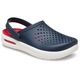 Crocs LiteRide InMotion Clog Navy / Pepper Крокси Жіночі Чоловічі Інмоушен Сабо Темно- сині / Червоні - (44 р.) M11 - зображення 3