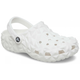 Crocs Classic Geometric Clog White Кроксы Женские Мужские Сабо Классик Геометрик Белые - (44 р.) M11 - изображение 3