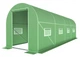 Садовая пленка для теплицы 2,5×4×2 м, зелёная FT-2,5X4X2-Z - изображение 4