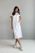 Жіноча літня трикотажна сукня з розрізом Nenka XL Сірий (nenka3419-XL) - изображение 1