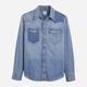 Рубашка джинсовая мужская Levi`s 895690840 M Синяя (1159858078) - изображение 5