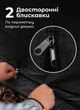 Самороскладная палатка душ для переодевания био туалета Pop-Up 120х190 см туристическая походная палатка автомат для кемпинга под туалет душ Черная + Налобный фонарь в подарок (HP-JG-2) - изображение 3