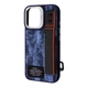 Чохол Kajsa Outdoor Collection Tie Dye with Magnetic Ring iPhone 16 Blue - зображення 1