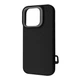 Чохол Kajsa Snake Pattern with Magnetic Ring iPhone 16 Pro Max Black - зображення 1