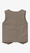 Костюм для хрещення для хлопчика Mini Papi 9421 62 см Сіро-коричневий shop (2000999549434) - зображення 8