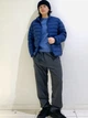 Куртка демисезонная мужская Uniqlo Pufftech 274982591 2XL Синяя (1159858369) - изображение 2