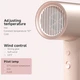 Фен Doco Negative Ion Hair Dryer Soft and Fast Dry Hair Care AN002P Pink - изображение 4