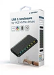 Зовнішня кишеня Gembird SSD M.2,USB 3.0,Black 15242 ( 12986 ) - зображення 6