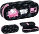Пенал шкільний Kite Hello Kitty 22x8.5x4.5 см Чорний (HK26-599-1) - зображення 5