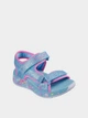 Дитячі сандалії для дівчат Skechers 27,5 Блакитний 303108L BLMT - зображення 3