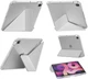 Чехол для планшета BeCover Ultra Slim Origami Transparent для Apple iPad Air 11" M4 2026 с креплением для стилуса Apple Pencil Gray (BC_715184) - изображение 4