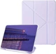 Чехол для планшета BeCover Ultra Slim Origami Transparent для Apple iPad Air 11" M4 2026 с креплением для стилуса Apple Pencil Purple (BC_715186) - изображение 1