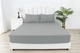 Простынь на резинке Soho Light Gray 180х200+25 см (03-BT-1322-Light Gray) - изображение 1