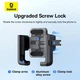 Держатель BASEUS GoTrip Series Bike Phone Mount Rearview Mirror Version (C40572301111-01) Black - изображение 11