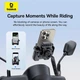 Держатель BASEUS GoTrip Series Bike Phone Mount Rearview Mirror Version (C40572301111-01) Black - изображение 12