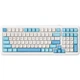 Клавіатура бездротова MCHOSE K99 Sky Blue (K99-1A) - зображення 1