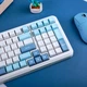 Клавіатура бездротова MCHOSE K99 Sky Blue (K99-1A) - зображення 7