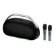 Акустика-караоке HOCO Melody portable BT speaker HT2 |BT5.4/USB/TF/AUX, TWS, DSP, 300W, 8h| Black - зображення 1
