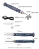 Паяльник BT-8U портативный с подставкой / питание USB 5В / 400°C / 8 Вт - изображение 8