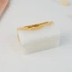 Деревянная коробочка шкатулка для свадебных обручальных колец из эпоксидной смолы на свадьбу Unity 80х40х40 мм White для двух колец - изображение 9