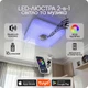 Люстра світлодіодна 517 Dlight RGB з пультом і колонкою 80Вт Білий (02149) - зображення 1