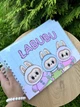 Ламинированный альбом на липучках «Labubu» - изображение 1