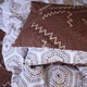 Простынь MirSon Бязь 17-0739 Amber Geometrics 150х220 см (2200010842555) - изображение 3