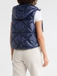 Теплый жилет короткий женский Calvin Klein 242608679 L Синий (1159858568) - изображение 7