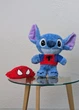 Мягкая игрушка Стич в костюме Человека паука 35 см плюшевый Stitch синий (9166) - изображение 3