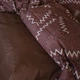 Простынь MirSon Бязь 17-0631&nbsp;Diamond&nbsp;Brown 150х220 см (2200008465452) - изображение 1