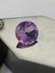 Натуральный аметист 3.9 ct 11.0 мм огранка круг насыщенный фиолетовый - изображение 3