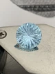 Натуральный голубой топаз 6.1 ct 11.8 мм огранка Миллениум - изображение 1