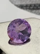 Натуральный аметист 5.2 ct 12.0 мм огранка круг фиолетовый - изображение 4