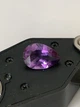 Натуральный аметист 4.6 ct 10.0 x 14.8 мм огранка груша фиолетовый - изображение 4